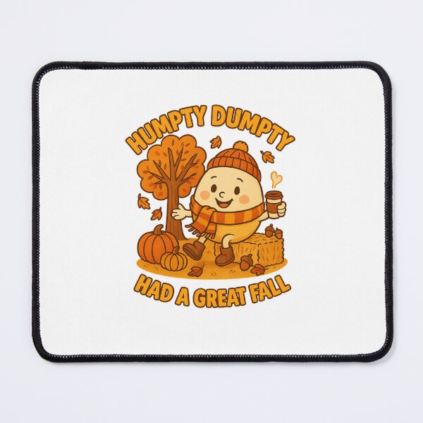 Item preview, Humpty Dumpty Had a Great Fall – Cute Autumn Pun Design designed and sold by DailyDrivesct.
