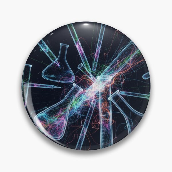 Item preview, Dynamic Chemistry Glowing Glassware Art designed and sold by tounm.