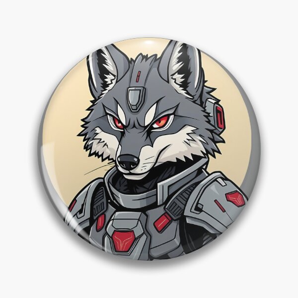 Item preview, Cyber Wolf Warrior in Futuristic Armor designed and sold by JavisSRDesign.
