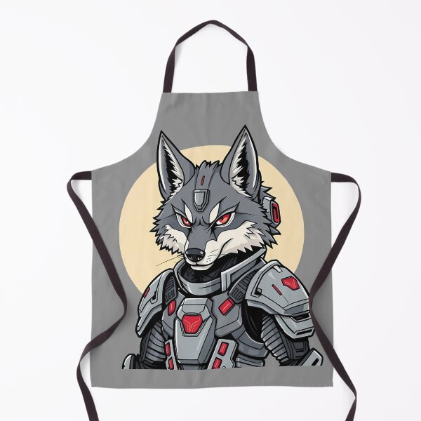 Item preview, Cyber Wolf Warrior in Futuristic Armor designed and sold by JavisSRDesign.