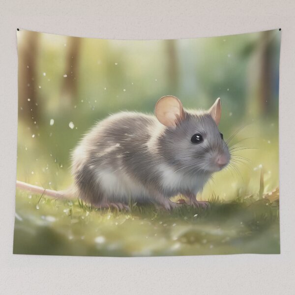 Item preview, Cute Forest Mouse in Sunlight designed and sold by CalmnessbyChoice.