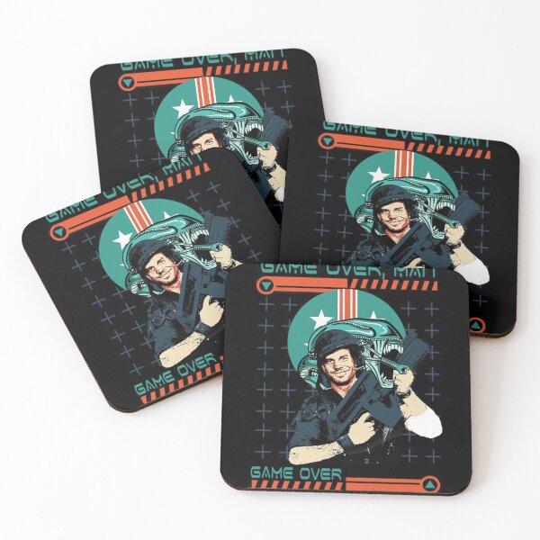 Item preview, Game Over Man Alien Tribute designed and sold by KelleyWSchwartz.