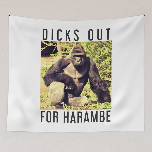 Item preview, Dicks Out For Harambe  	 designed and sold by vtnkandqtrk56.