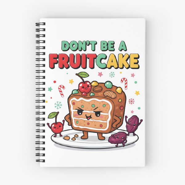 Item preview, Don’t Be a Fruitcake – Funny Kawaii Christmas Slice Design designed and sold by Snackwear Apparel.