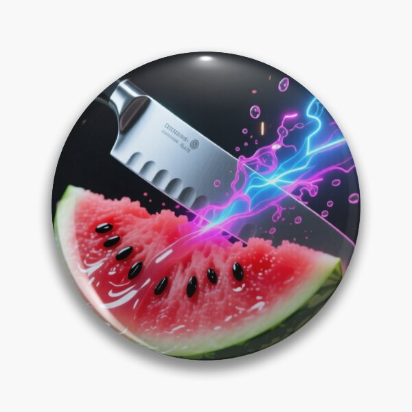 Item preview, Electric Watermelon Slice Neon Pop designed and sold by tounm.