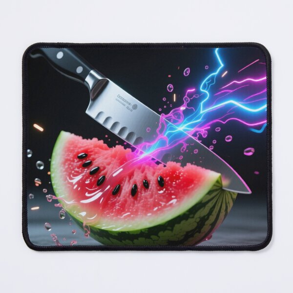 Item preview, Electric Watermelon Slice Neon Pop designed and sold by tounm.
