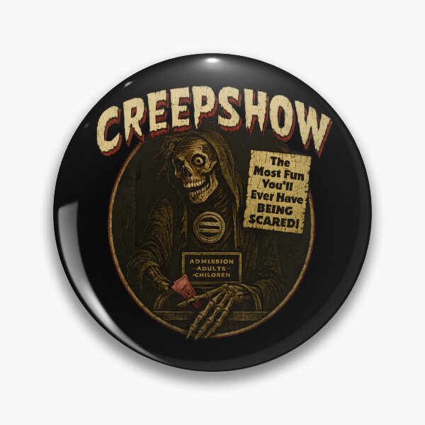 Item preview, Creepshow Classic Vintage Horror – Retro Comic Style T-Shirt Design designed and sold by getpressedshirt.