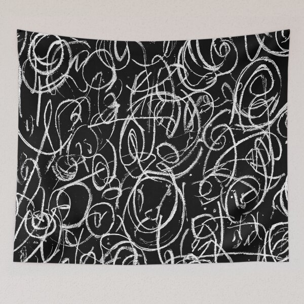 Item preview, Chalkboard Scribble Loop Field 5 designed and sold by Tom-Johnson.