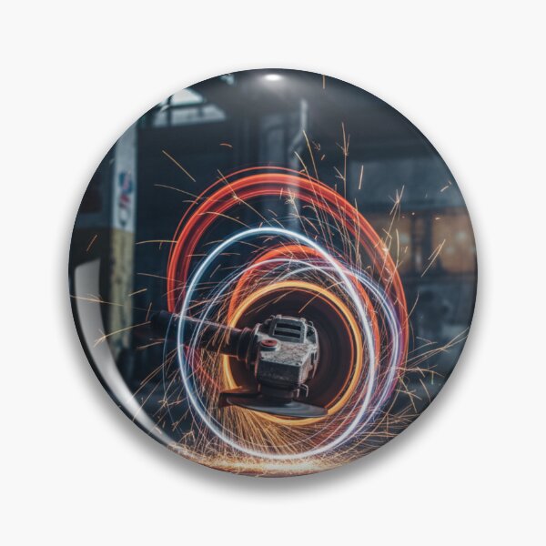 Item preview, Grinder Sparks: Industrial Light Art designed and sold by tounm.