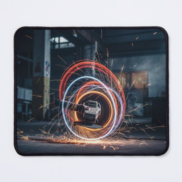 Item preview, Grinder Sparks: Industrial Light Art designed and sold by tounm.