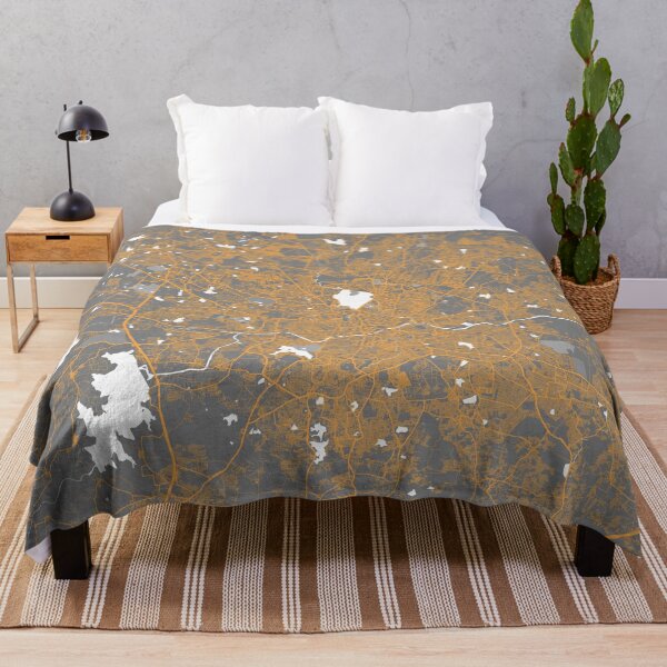 Item preview, Hyderabad City Map of Telangana, India - Bauhaus designed and sold by deMAP.
