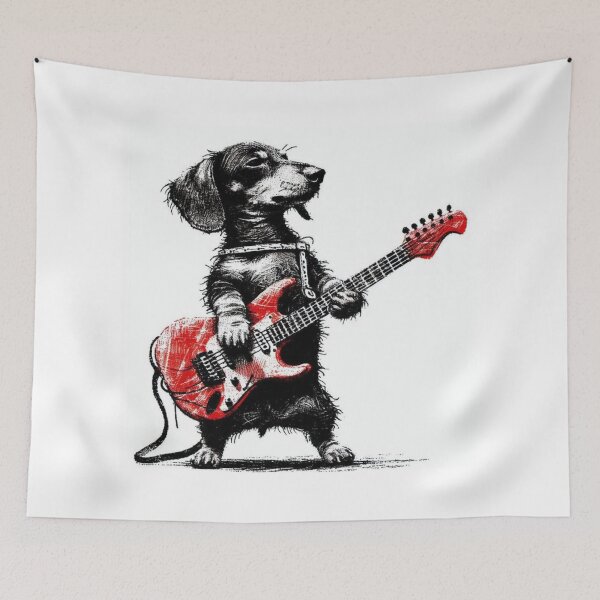 Item preview, Rock and Roll Dog designed and sold by miklos23.
