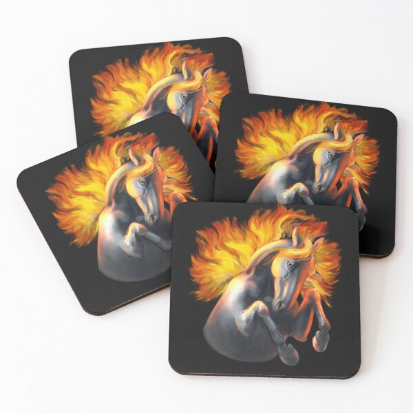 Item preview, Fiery horse designed and sold by StarrydotPegasus.