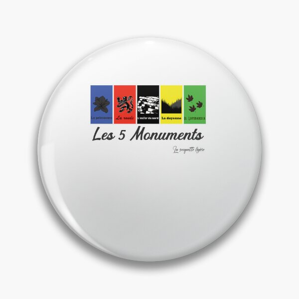 Item preview, The 5 Cycling Monuments designed and sold by GaetanSatterfie.