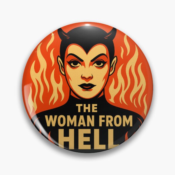Item preview, The Woman From Hell – 1920s Cinema Vintage Inferno designed and sold by CineVault.