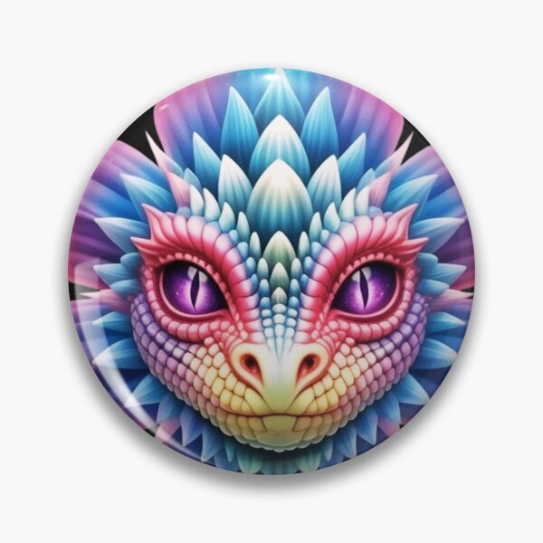 Item preview, mystical dragon face designed and sold by aipaint.