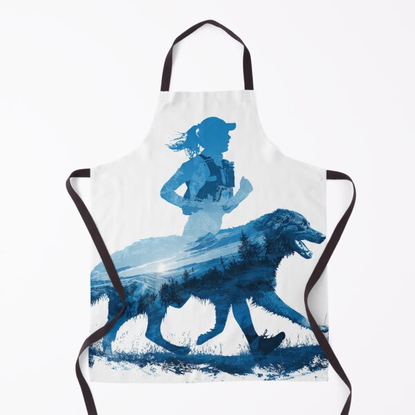 Item preview, Canicross Runner & Dog Silhouette Fusion | Dynamic Sport Design designed and sold by karimahmed84.