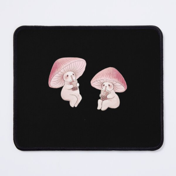 Item preview, Mycena Mushrooms With Boba Tea Throw Pillow designed and sold by avdoveojuaf4.