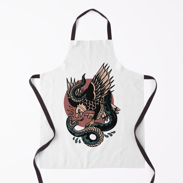 Item preview, Eagle Versus Snake Traditional Tattoo designed and sold by xquwqdtjpnm88.