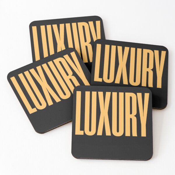 Item preview, Bold 'LUXURY' Word Art | Minimalist Statement Design designed and sold by Venloomzy.