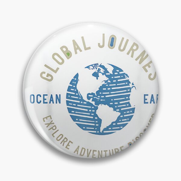 Item preview, Global Journeys – Adventure Travel Earth Explorer Design designed and sold by SylviaHerrera.
