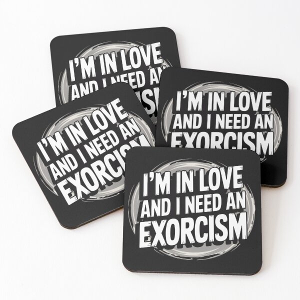 Item preview, Exorcism Shirt, I’m in Love and I Need an Exorcism Shirt – Funny Horror Love Quote T-Shirt designed and sold by MoonLightFX.