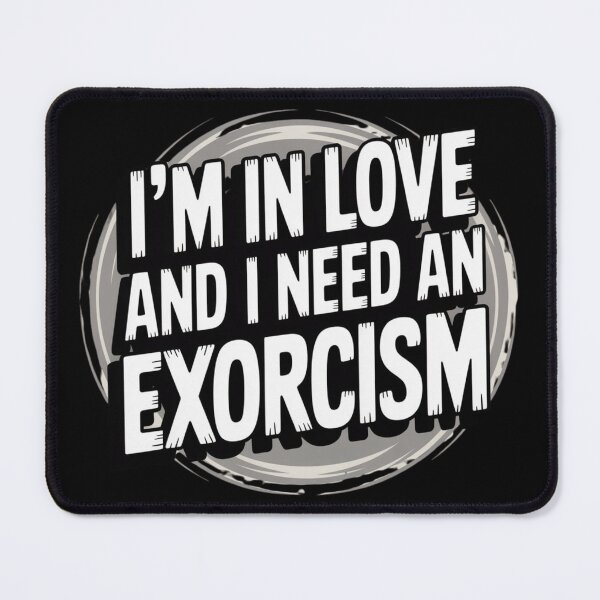 Item preview, Exorcism Shirt, I’m in Love and I Need an Exorcism Shirt – Funny Horror Love Quote T-Shirt designed and sold by MoonLightFX.