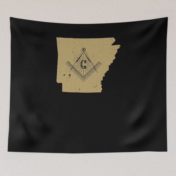 Item preview, Arkansas Masonic Symbols T Shirt Freemason Shirt designed and sold by shoppzee.