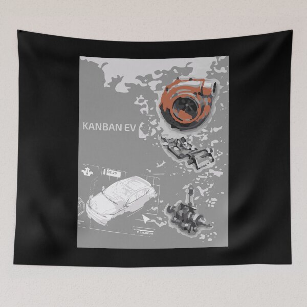 Item preview, Kanban EV - Board Games - Movie Poster Style - Board Game Art designed and sold by XIOMARROBLES.