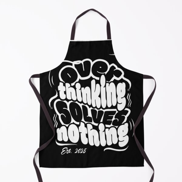 Item preview, Overthinking Solves Nothing | Motivational Quote Design designed and sold by FusionOfTrends.