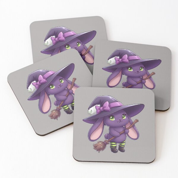 Item preview, Kawaii Witch Bunny Halloween, Cute Monster Rabbit designed and sold by FixwellStudio.