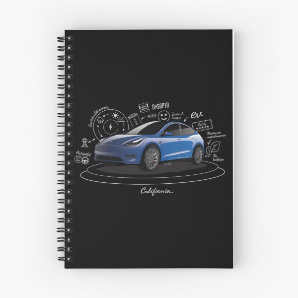 Item preview, Tesla Model Y Original Fan Art, Serial Number TMY001BLUW Essential 		 designed and sold by clmpnngj81.