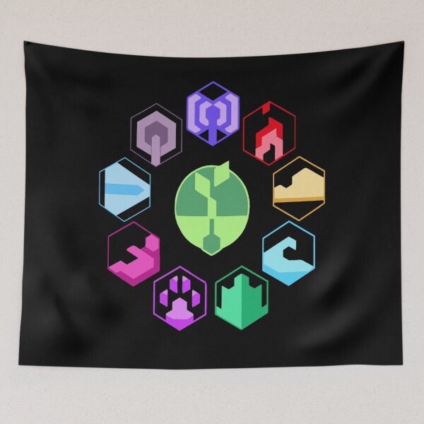 Item preview, All Symbols Art Horizon Zero Dawn Game designed and sold by XIOMARROBLES.