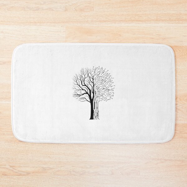 Item preview, Digital Tree Black designed and sold by vtnkandqtrk56.