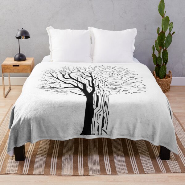 Item preview, Digital Tree Black	 designed and sold by vtnkandqtrk56.