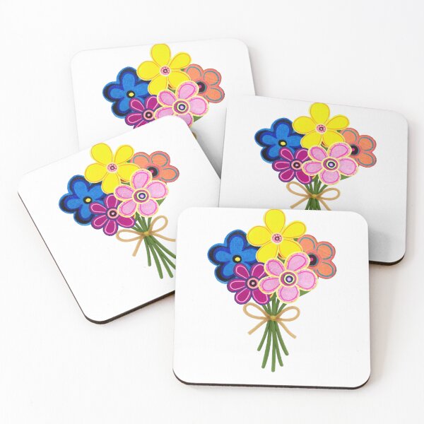 Item preview, Flower Bouquet in Bright Colours  designed and sold by kel72.