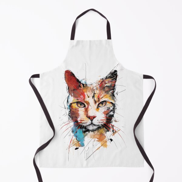 Item preview, Bold Abstract Cat designed and sold by caracatita75.