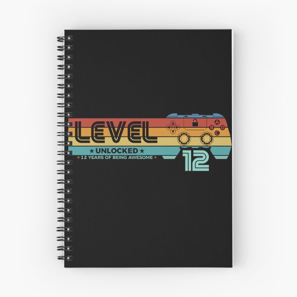 Item preview, Level 12 Unlocked - Official Preteen 12th Birthday Gamer designed and sold by NH2019.
