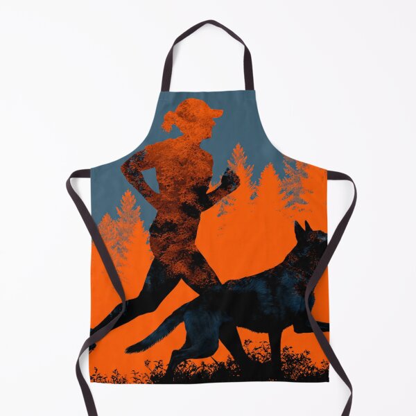 Item preview, Canicross Runner & Dog Silhouette Fusion | Dynamic Sport Design designed and sold by karimahmed84.