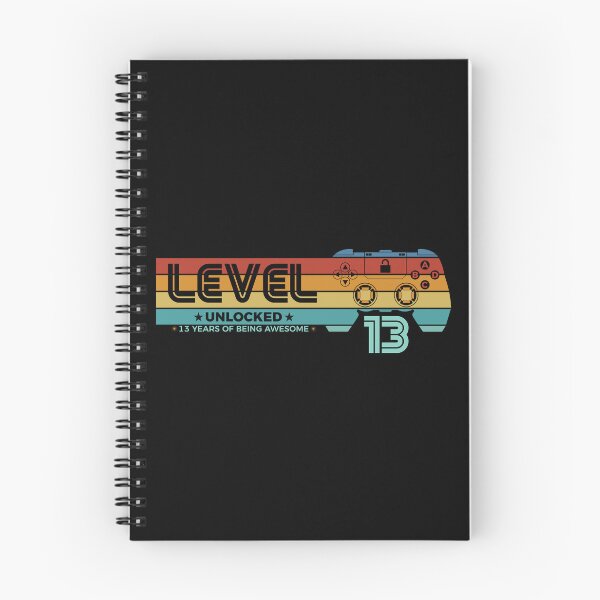 Item preview, Level 13 Unlocked - Official Teenager 13th Birthday Gamer designed and sold by NH2019.