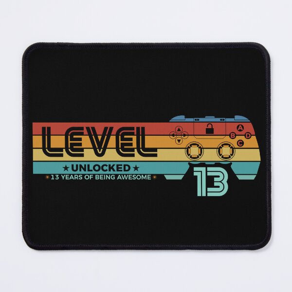 Item preview, Level 13 Unlocked - Official Teenager 13th Birthday Gamer designed and sold by NH2019.
