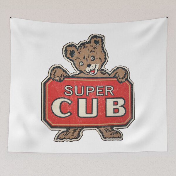 Item preview, Super Cub - Cub Style Vintage Chicago designed and sold by alesize-puixcv.