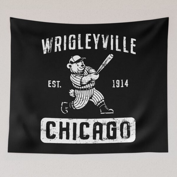 Item preview, Wrigleyville Chicago Cub Style Vintage Chicago designed and sold by alesize-puixcv.