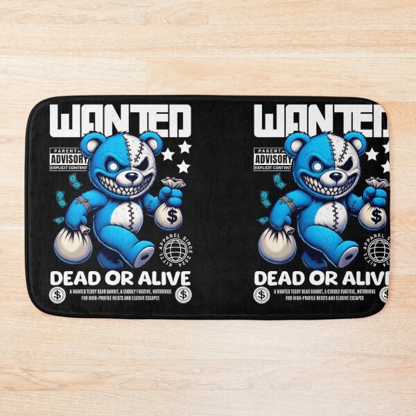 Item preview, Wanted Dead or Alive | Funny Mouse Bank Robbery Design designed and sold by FusionOfTrends.