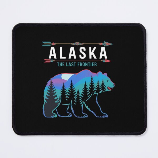 Item preview, Alaska State Pride Alaska Northern Lights Alaskan Bear designed and sold by Bandikonsalez.