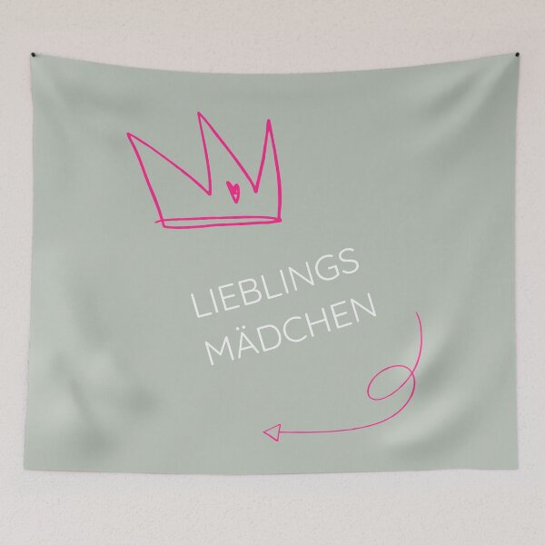 Item preview, Favorite Girl Crown – Girl Power Illustration designed and sold by Lieblingsmädchen.