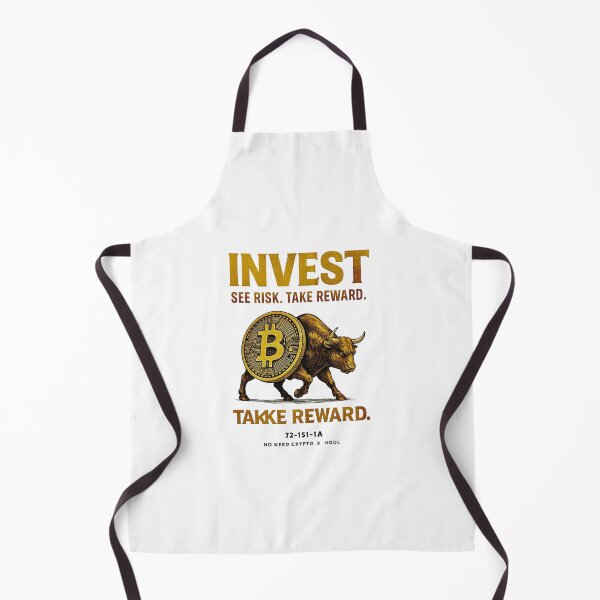 Item preview, Bitcoin Bull – Invest, Risk & Reward designed and sold by DiaryPN.