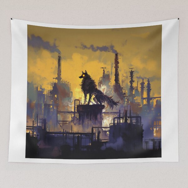 Item preview, Clockwork Wolf in Smokey City designed and sold by Christian Weiss.