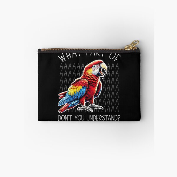 Item preview, Funny Scarlet Macaw Parrot Birb Meme designed and sold by Kimberley King Art  King Art.