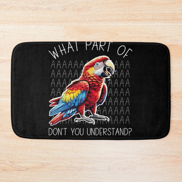 Item preview, Funny Scarlet Macaw Parrot Birb Meme designed and sold by Kimberley King Art  King Art.